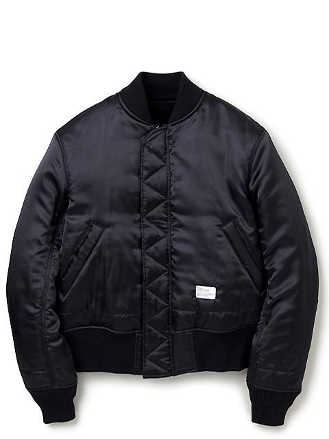 BEDWIN ブラック MA-1 フライトジャケット BEDWIN ブラック MA-1 フライトジャケット