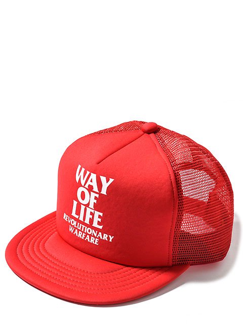 WAY OF LIFE MESH CAP - 【MODERATE GENERALLY-モデレイトジェネラリー 