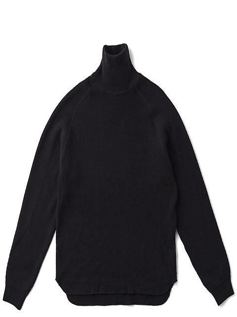 HONEYCOMB WUFFLE MOCK-NECK SHIRTS - 【MODERATE GENERALLY