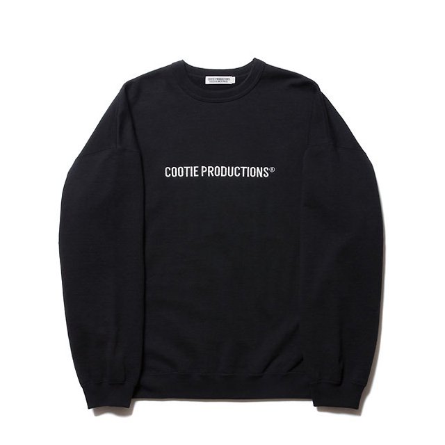 Embroidery Crewneck Sweatshirt (COOTIE LOGO) - 【MODERATE