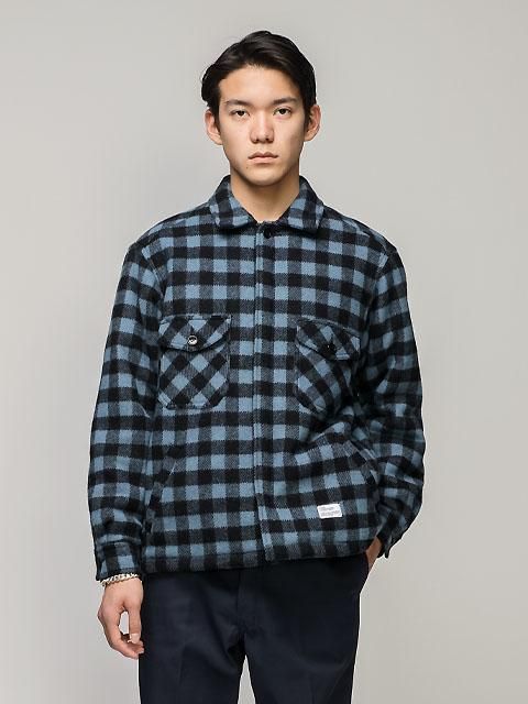 BEDWIN BUFFALO CHECK PADDED JACKET KAY