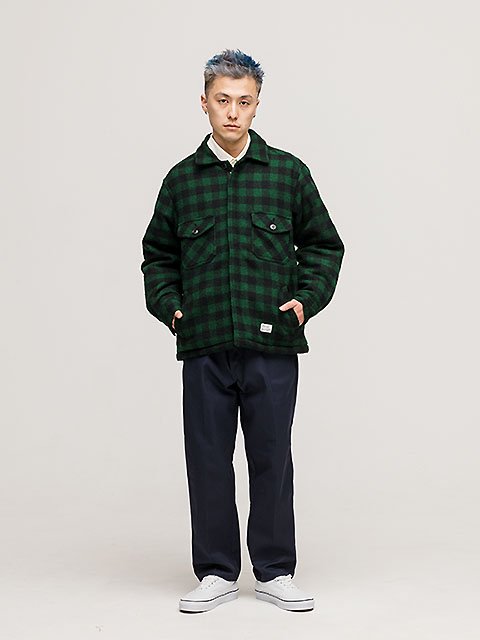 BEDWIN BUFFALO CHECK PADDED JACKET 'KAY'-