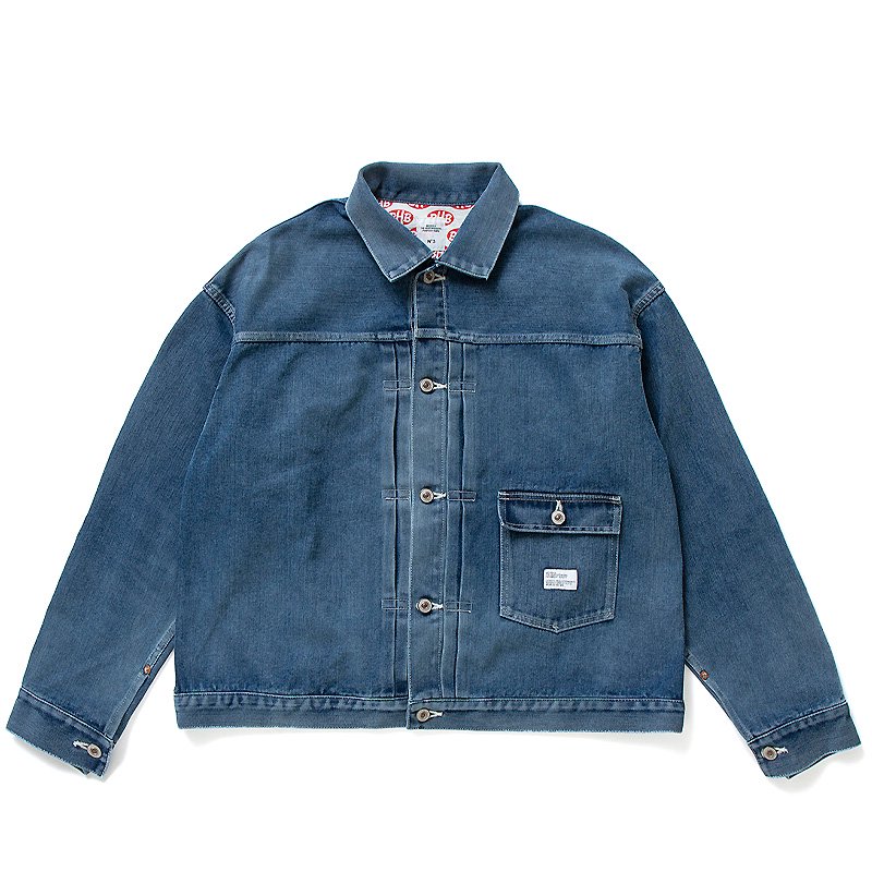 BIG DENIM JACKET “CASSIDY” - 【MODERATE GENERALLY-モデレイトジェネ