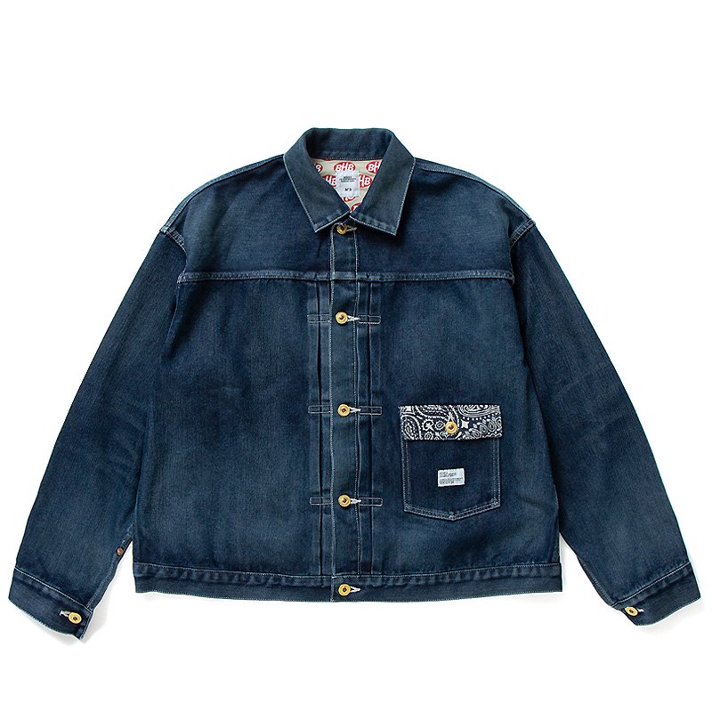 BIG DENIM JACKET “CASSIDY” - 【MODERATE GENERALLY-モデレイトジェネ