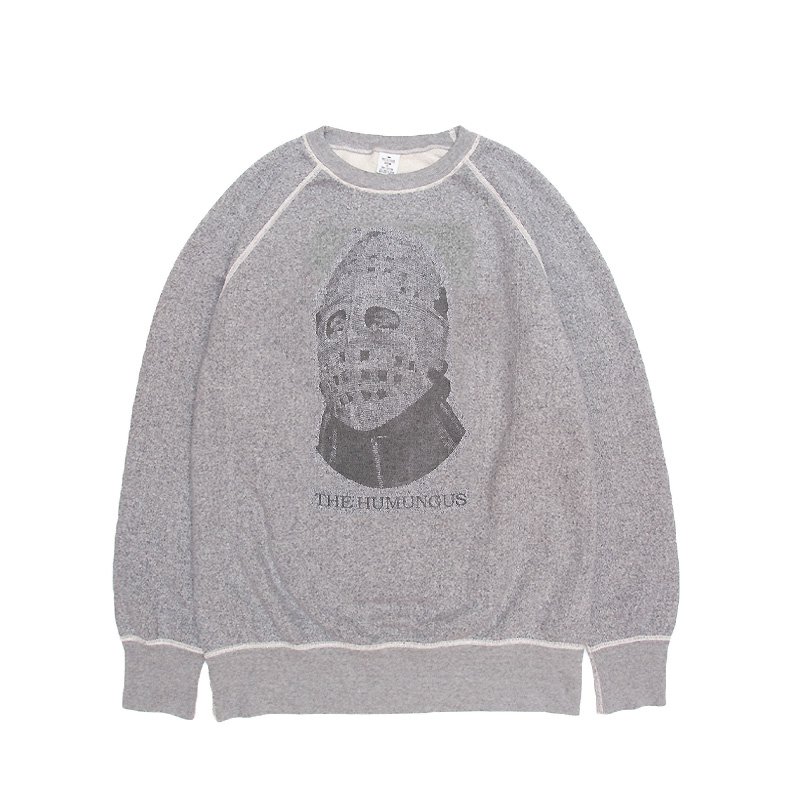 THE HUMUNGUS CREW NECK SWEAT - 【MODERATE  GENERALLY-モデレイトジェネラリー】【SUNVELOCITY-サンヴェロシティ-】正規代理店(BEDWIN.COOTIE.COREFIGHTER.DELUXE.SASQUATCH  fabrix.RATS)