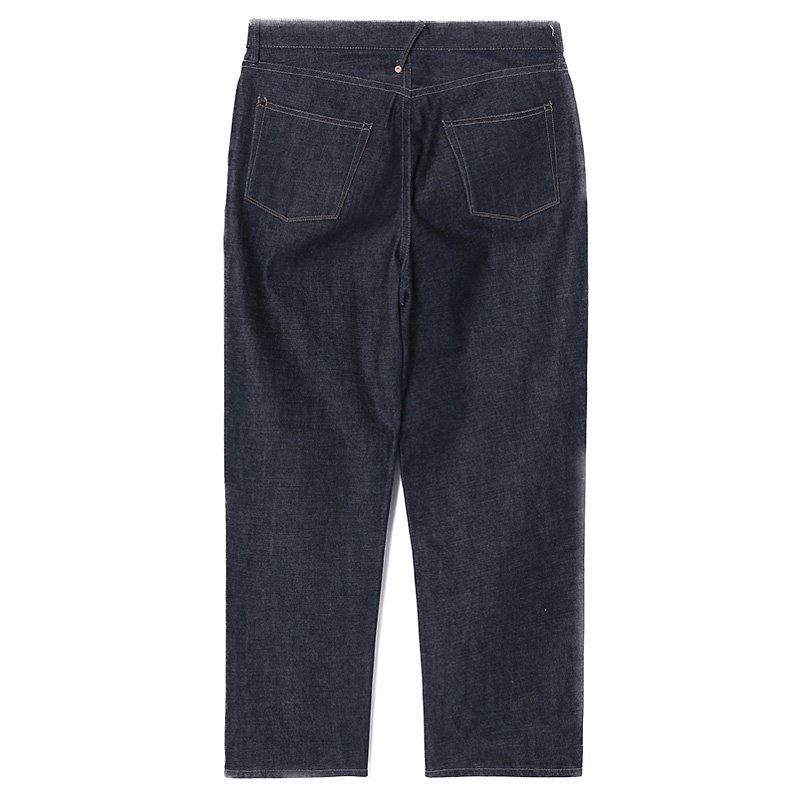 STRAIGHT FIT DENIM PANTS RAW “THUNDERS” - 【MODERATE GENERALLY