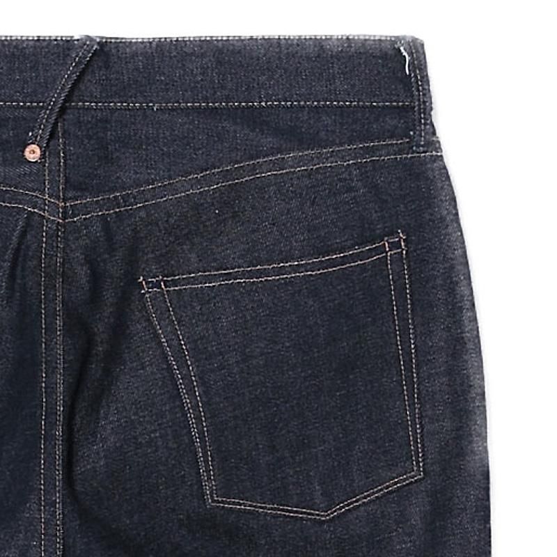 STRAIGHT FIT DENIM PANTS RAW “THUNDERS” - 【MODERATE STRAIGHT FIT DENIM PANTS RAW “THUNDERS” - 【MODERATE