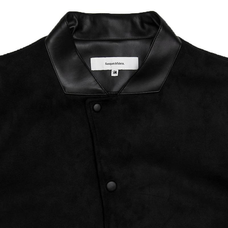 FAKE SUEDE COACH JACKET - 【MODERATE GENERALLY-モデレイト