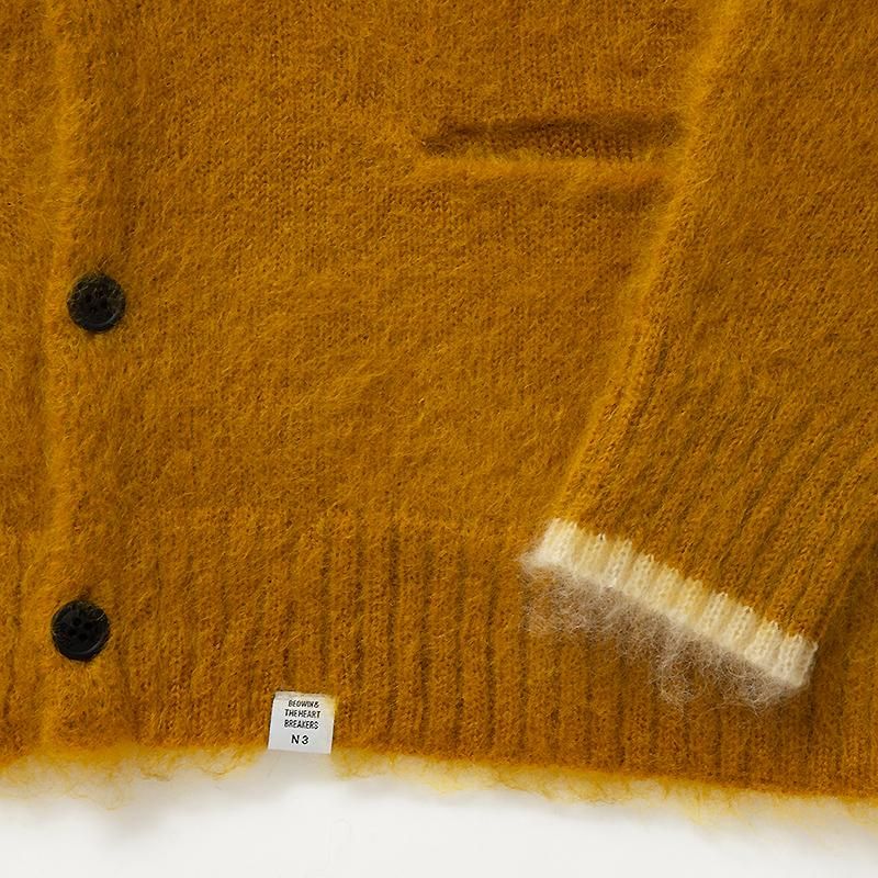 L/S MOHAIR KNIT CARDIGAN “GODARD” - 【MODERATE GENERALLY