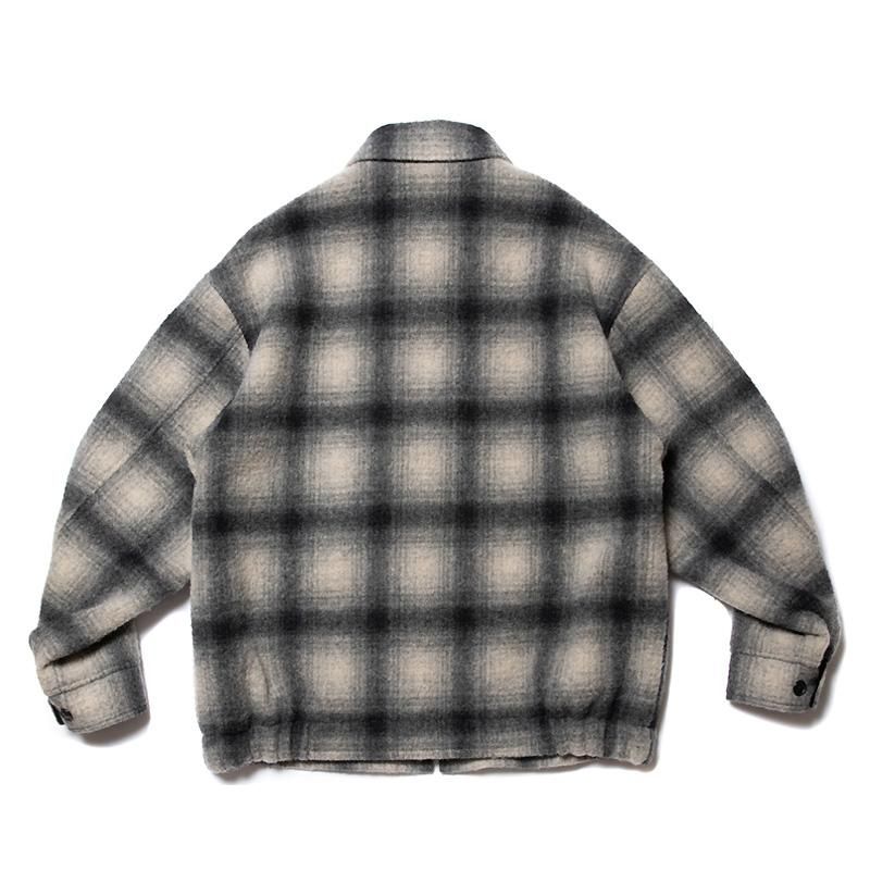 COOTIE Napping Ombre Check Shop Coat Napping Ombre Check Sports