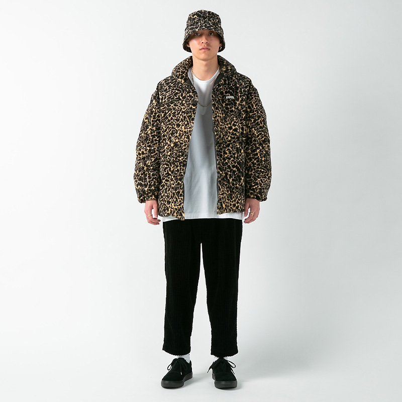 送料無料（沖縄配送） COOTIE / Corduroy Leopard Down Jacket