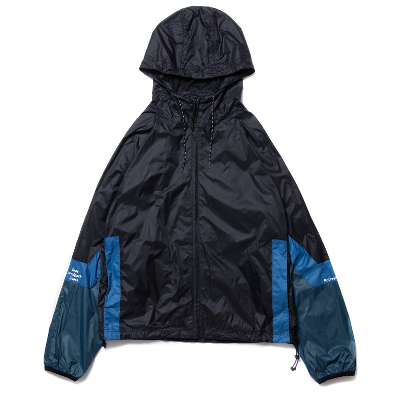 ZIP PANEL FOODED BLOUSON - 【MODERATE GENERALLY-モデレイトジェネ ...