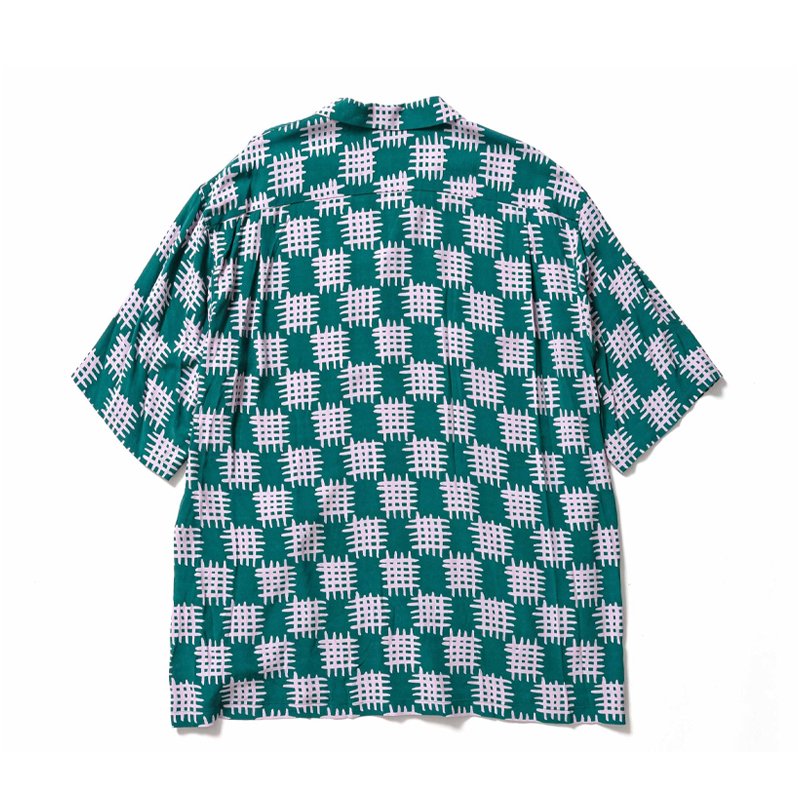 “DOMAN” OPEN COLLAR H/S SHIRT - 【MODERATE GENERALLY