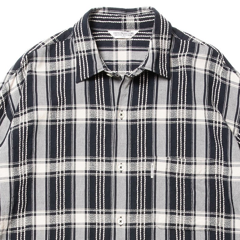 Jacquard Check L/S Shirt - 【MODERATE GENERALLY-モデレイトジェネ