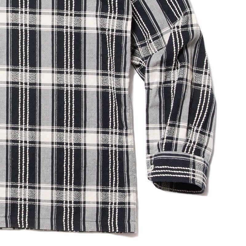 Jacquard Check L/S Shirt - 【MODERATE GENERALLY-モデレイトジェネ