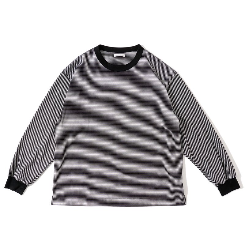 BORDER L/S T-SHIRT - 【MODERATE GENERALLY-モデレイトジェネラリー