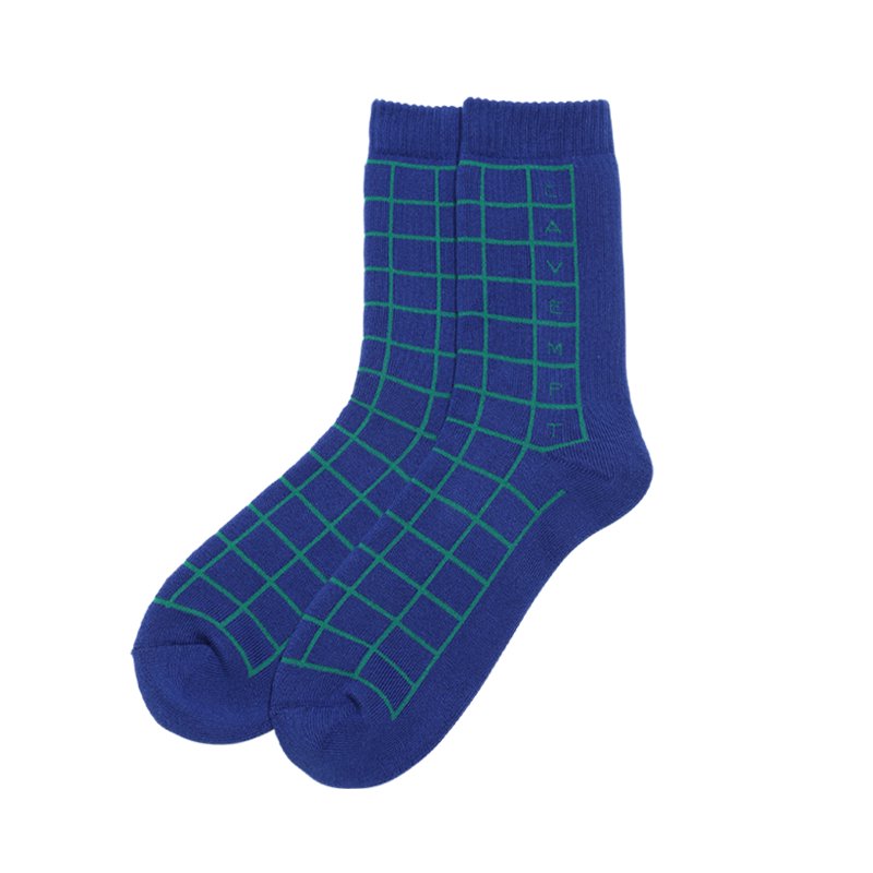 CAVEMPT GRID SOCKS - 【MODERATE  GENERALLY-モデレイトジェネラリー】【SUNVELOCITY-サンヴェロシティ-】正規代理店(BEDWIN.COOTIE.COREFIGHTER.DELUXE.SASQUATCH  fabrix.RATS)