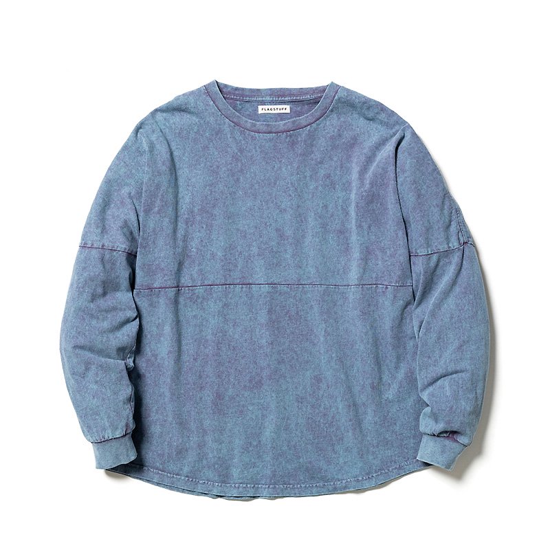CHEMICAL WASH FB L/S Tee - 【MODERATE GENERALLY-モデレイトジェネ