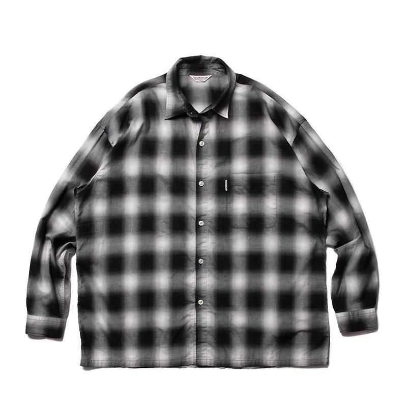 Ombre Check L/S Shirt - 【MODERATE GENERALLY-モデレイトジェネ