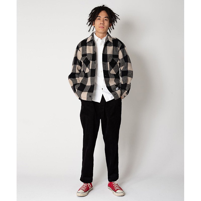 L/S BLOCK CHECK SHIRT JACKET “VRONSKY” - 【MODERATE GENERALLY