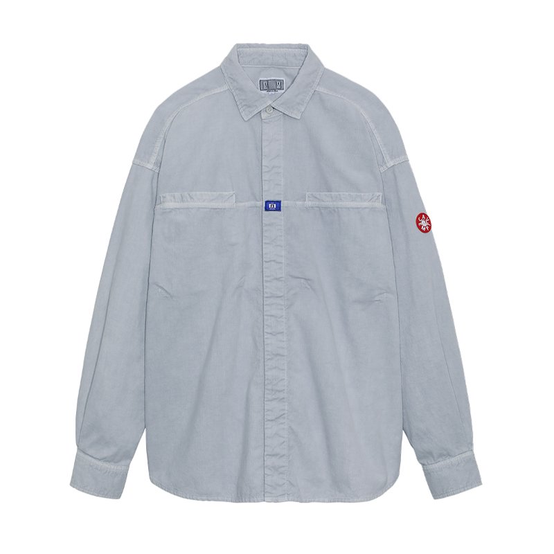 OVERDYE CORD DESIGN BIG SHIRT - 【MODERATE GENERALLY-モデレイト