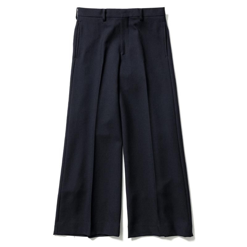 FLARE SILHOUETTE SLACKS - 【MODERATE GENERALLY-モデレイトジェネ