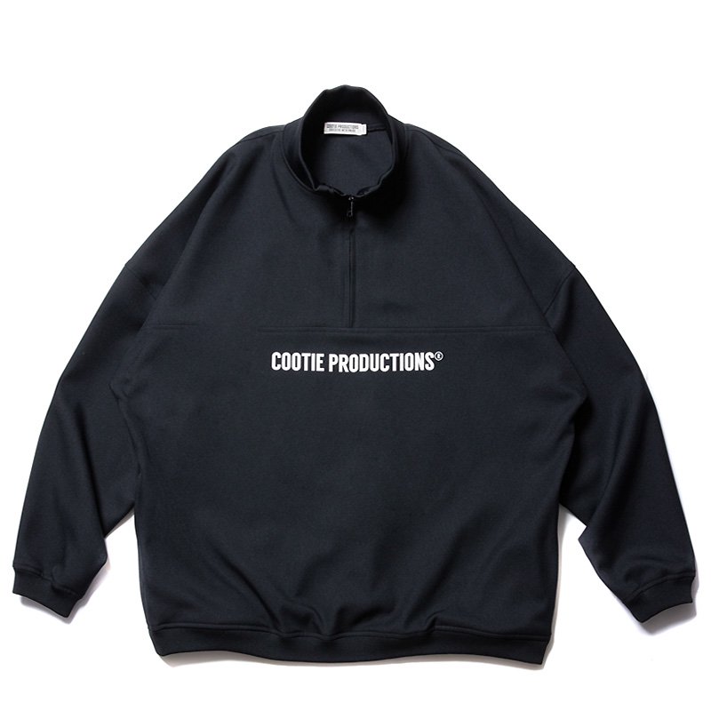 Polyester Twill Half Zip L/S Tee - 【MODERATE GENERALLY-モデレイト