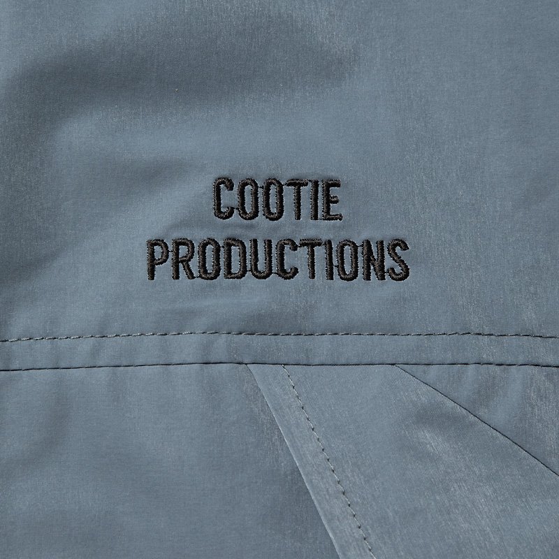 購入卸値 cootie oversized shell jacket ブルー S hipomoto.com