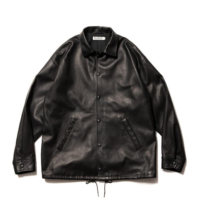 【time is on】LEATHER COACH JACKETmate