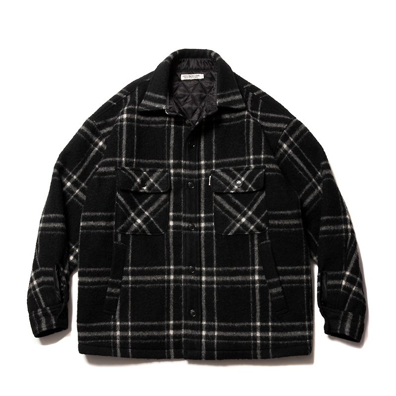 Napping Windowpane CPO Jacket - 【MODERATE GENERALLY-モデレイト