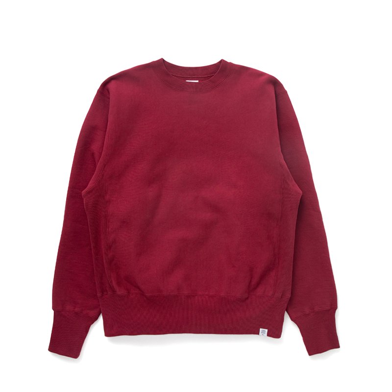 L/S HEAVY COTTON C-NECK SWEAT “LOU” - 【MODERATE