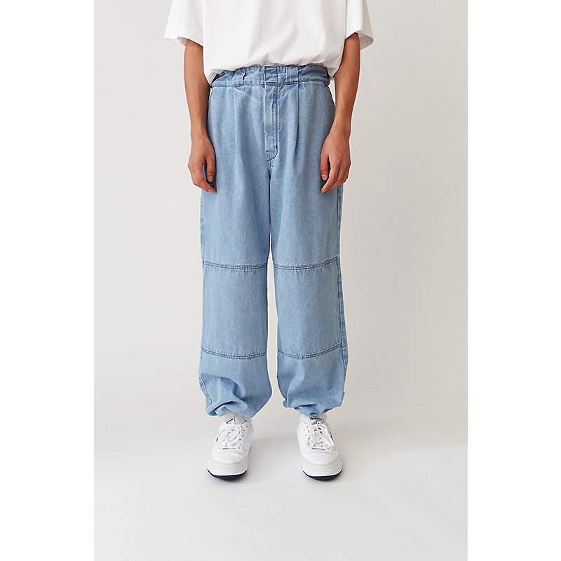 DICKIES DOUBLE KNEE DENIM EASY PANTS - 【MODERATE GENERALLY