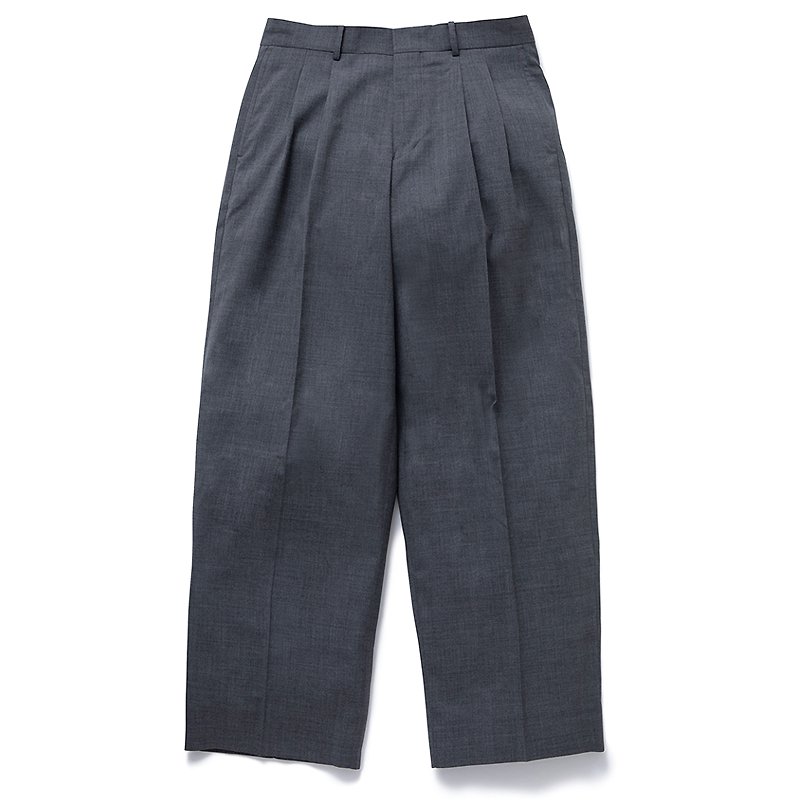 10L WIDE FIT WOOL PANTS “PEPPARD” - 【MODERATE GENERALLY