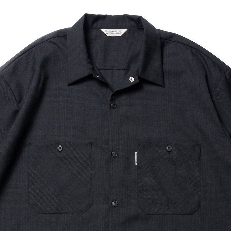 Glen Check T/W Work L/S Shirt - 【MODERATE GENERALLY-モデレイト