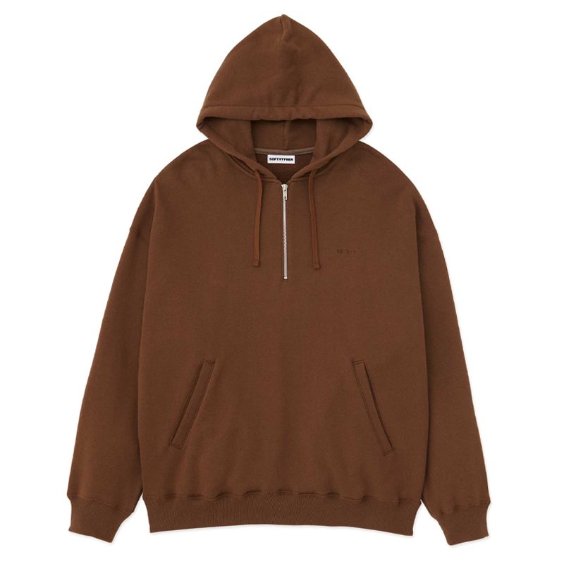 SOHY HALF ZIP UP HOODIE - 【MODERATE  GENERALLY-モデレイトジェネラリー】【SUNVELOCITY-サンヴェロシティ-】正規代理店(BEDWIN.COOTIE.COREFIGHTER.DELUXE.SASQUATCH  fabrix.RATS)