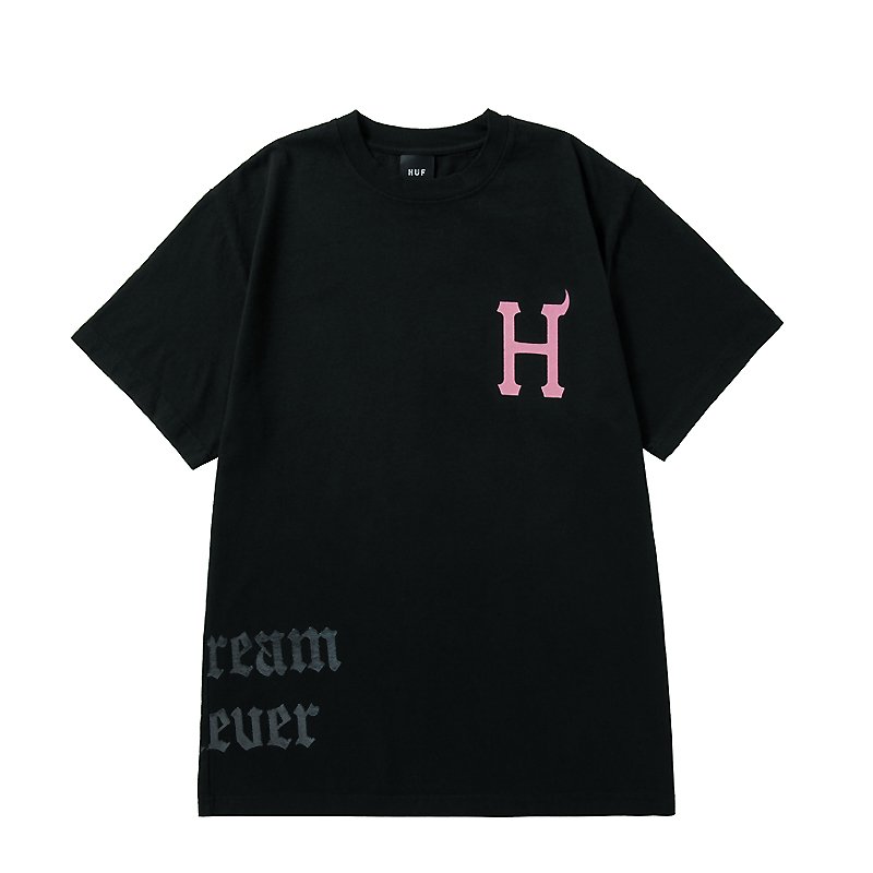 HUF x NEXUSVII. BELIEVER TEE - 【MODERATE GENERALLY-モデレイト