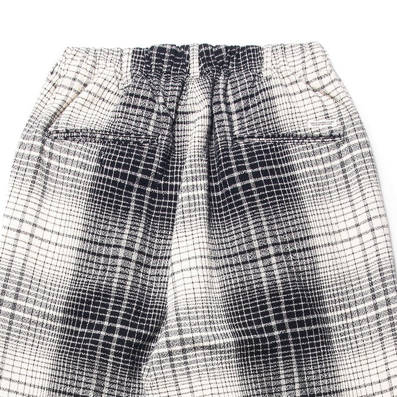 Ombre Check 2 Tuck Easy Pants - 【MODERATE GENERALLY-モデレイト