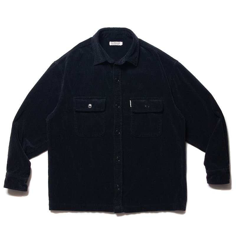 Twisted Heather Corduroy CPO Jacket - 【MODERATE GENERALLY