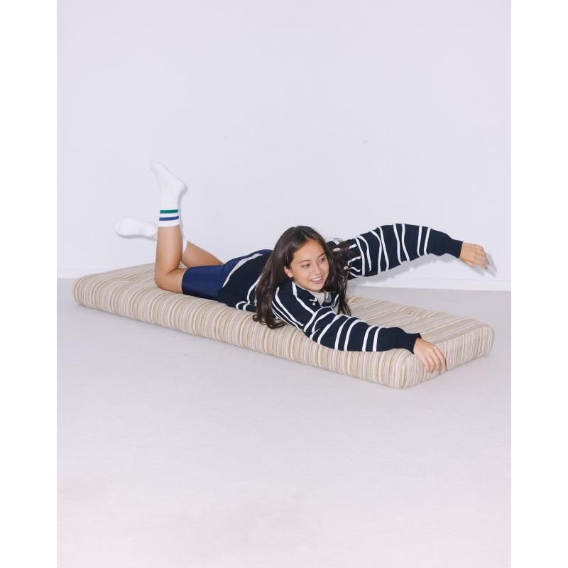 COTTON GUERNSEY BORDER KNIT - 【MODERATE GENERALLY