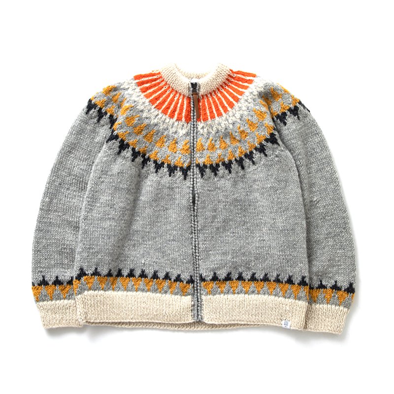 L/S ZIP UP NORDIC CARDIGAN “JACO” - 【MODERATE GENERALLY ...