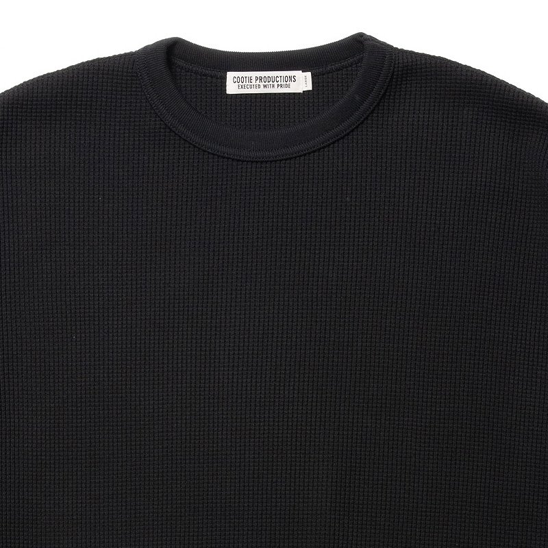 Suvin Waffle L/S Crew - 【MODERATE GENERALLY-モデレイトジェネ