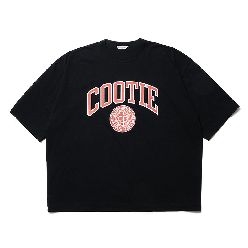 Print Oversized S/S Tee (COLLEGE) - 【MODERATE GENERALLY ...