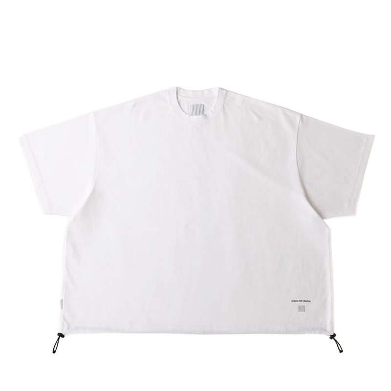 SUPER BIG DRAWSTRING TEE - 【MODERATE GENERALLY-モデレイトジェネ