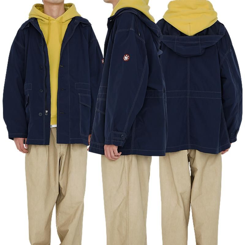 OVERDYE DETACH HOOD COAT - 【MODERATE GENERALLY-モデレイトジェネ