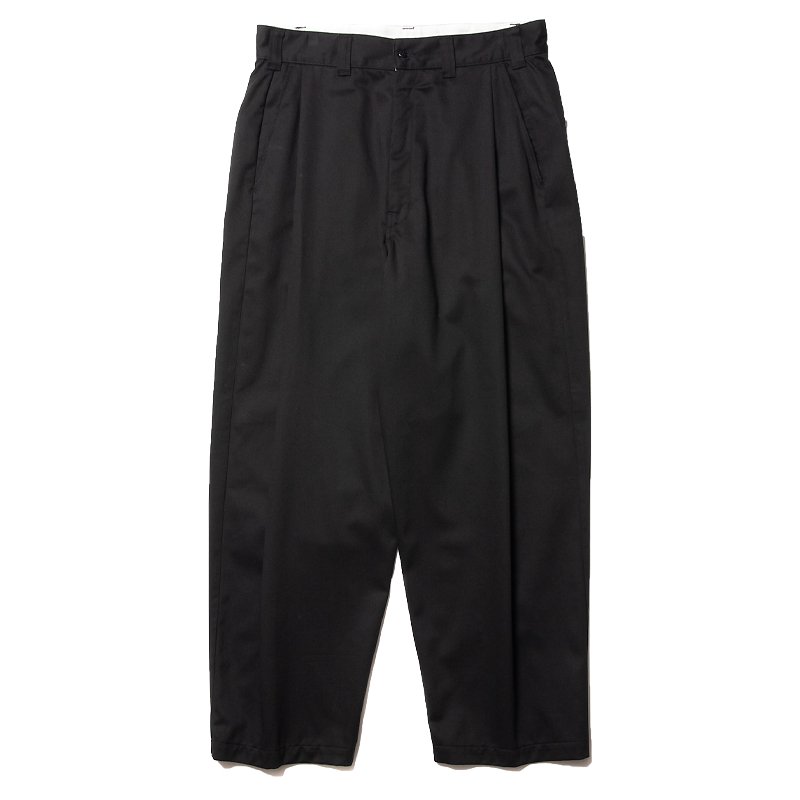 C/R Twill Raza 1Tuck Trousers - 【MODERATE GENERALLY-モデレイト