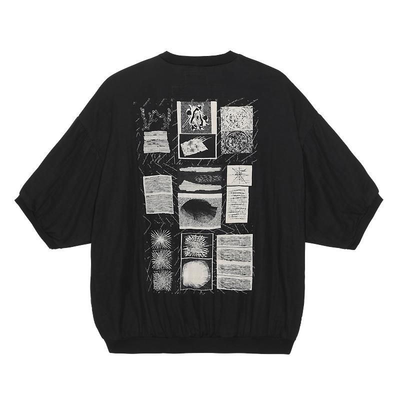 GAUZE SHORT SLEEVE CREW NECK - 【MODERATE GENERALLY