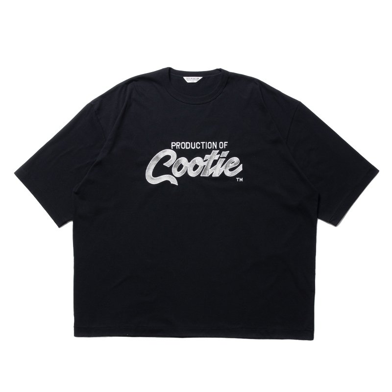 Embroidery Oversized S/S Tee (PRODUCTION OF COOTIE) - 【MODERATE
