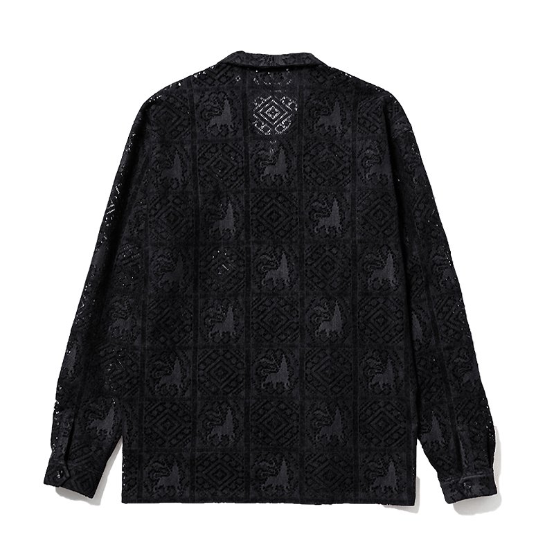 VELVET LACE OC SHIRT - 【MODERATE  GENERALLY-モデレイトジェネラリー】【SUNVELOCITY-サンヴェロシティ-】正規代理店(BEDWIN.COOTIE.COREFIGHTER.DELUXE.SASQUATCH  fabrix.RATS)