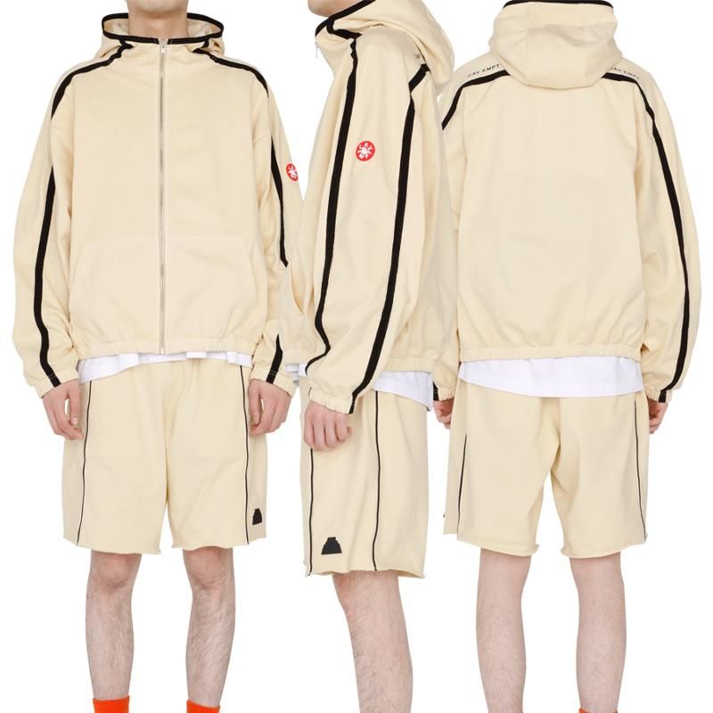 OVERDYE TAPED LIGHT ZIP HOODY - 【MODERATE GENERALLY