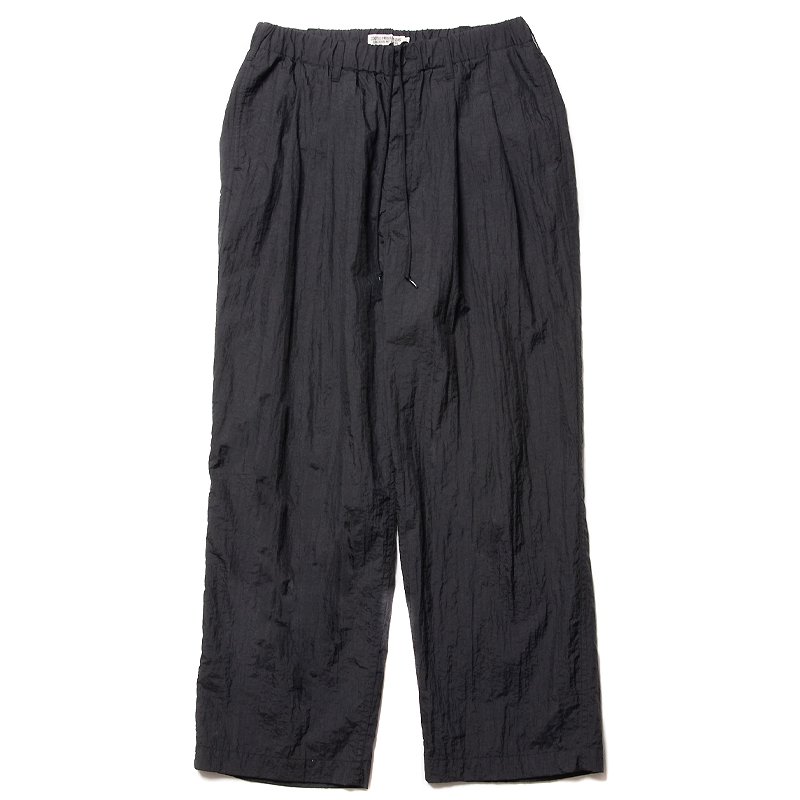 Shrink Nylon 2 Tuck Easy Pants - 【MODERATE GENERALLY-モデレイト ...